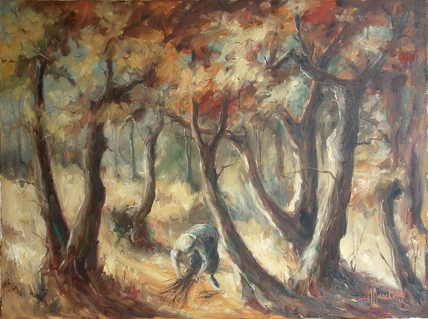 Untitled - oil on canvas - Angelo Marchetti - K1260 