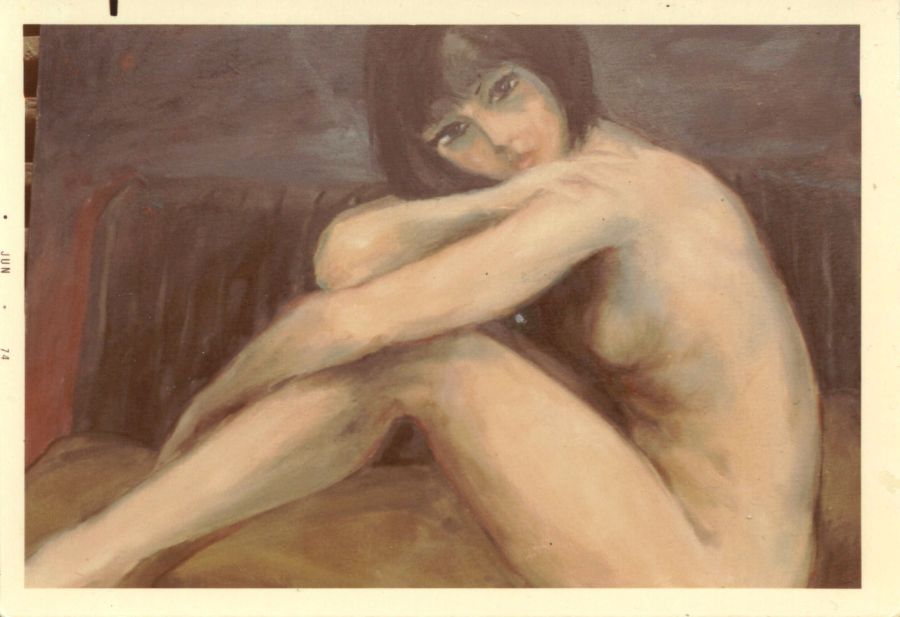 Oil painting "Untitled" by Angelo Marchetti (archive nK15)